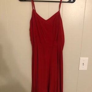 Red Fit and Flare Old Navy Dress
